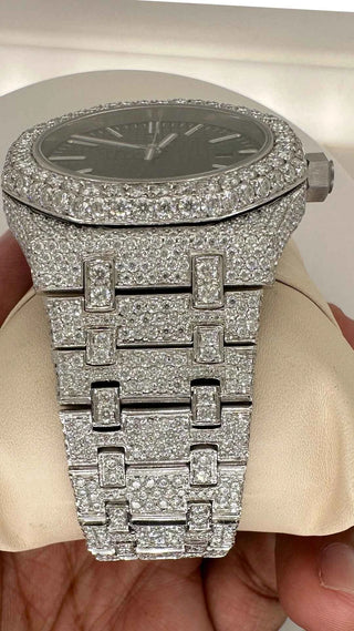 Bust Down Ap Moissanite Watch