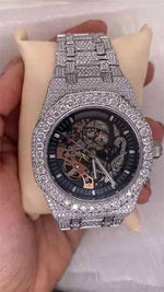 Load image into Gallery viewer, Close up view of Cheap Moissanite Watch
