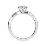 Load image into Gallery viewer, 1 Carat Marquise Cut Criss Cross Moissanite Ring in Yellow Gold
