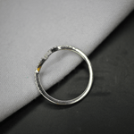 Load image into Gallery viewer, Curved Moissanite Wedding Band
