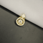 Load image into Gallery viewer, Moissanite Halo Pendant
