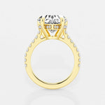 Load image into Gallery viewer, 2 Ct Heart Cut Hidden Halo Moissanite Ring In White Gold
