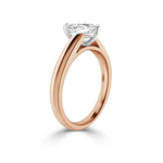Load image into Gallery viewer, 1.5 Carat Heart Shape Solitaire Moissanite Ring in Rose Gold
