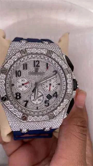 Men's Moissanite Watches for Sale