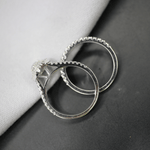 Load image into Gallery viewer, Pear Halo Moissanite Engagement Ring
