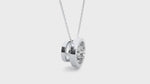 Load and play video in Gallery viewer, Round Bezel Necklace
