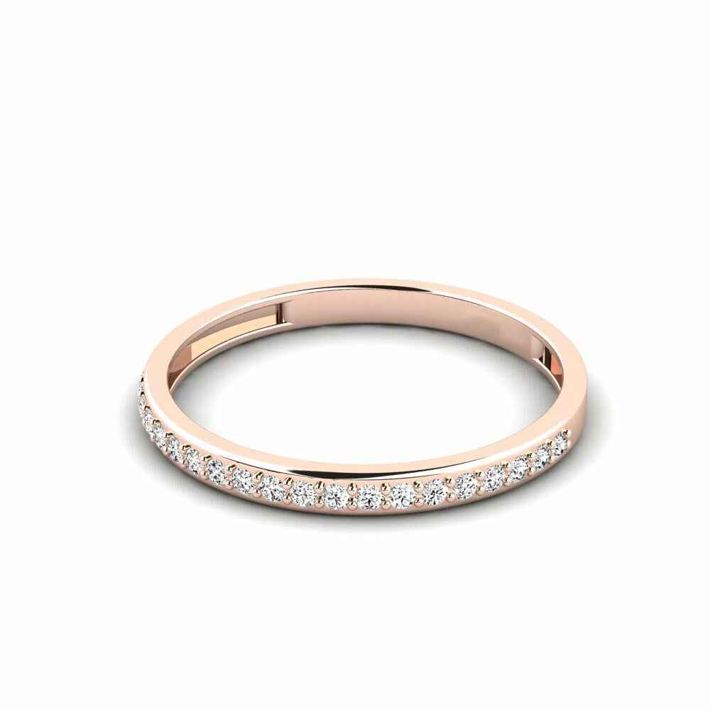 1.50 Ct Princess Shape Halo Moissanite Bridal Set Ring in Rose Gold