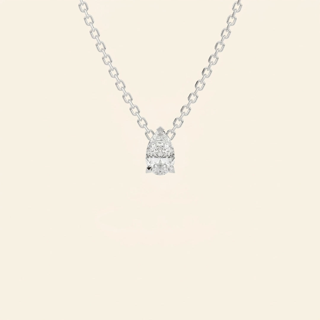 Pear Shaped Necklace