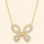 Load image into Gallery viewer, Round Butterfly Necklace
