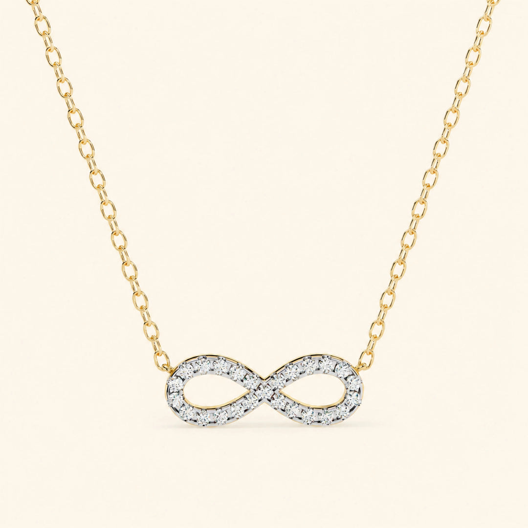 Front View Of Infinity Pendant