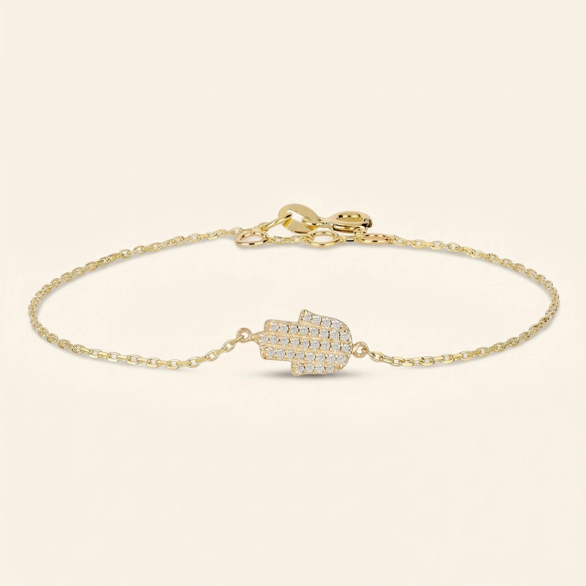 Hamsa hand sign bracelet