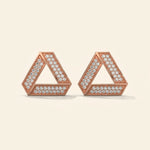 Load image into Gallery viewer, Geometric Stud Earrings
