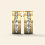 Load image into Gallery viewer, Boucles d'oreilles créoles Huggie
