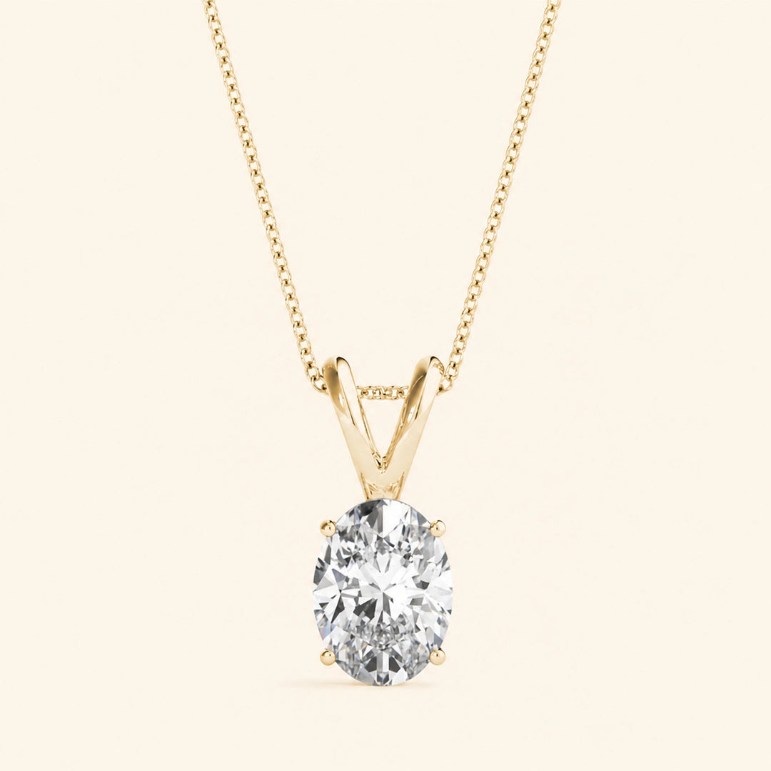 Oval Shape Necklace