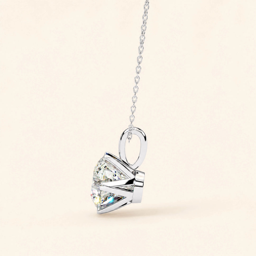 Round Crown Basket Pendant
