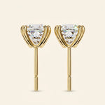 Load image into Gallery viewer, Cushion Cut Stud Earrings
