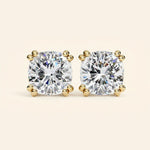 Load image into Gallery viewer, Cushion Cut Stud Earrings
