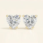 Load image into Gallery viewer, Heart Stud Earrings
