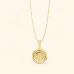 Load image into Gallery viewer, Triple Halo Cluster Pendant
