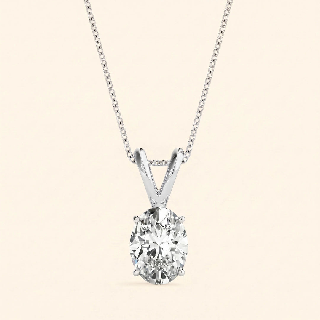 Oval Shape Necklace