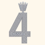 Load image into Gallery viewer, 4 number hip hop pendant
