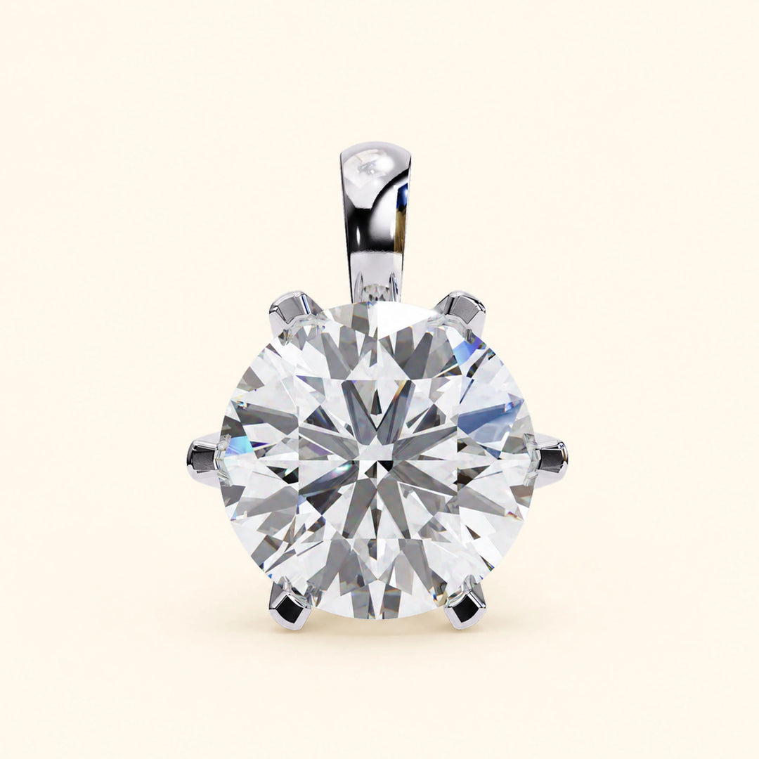 Round Crown Basket Pendant