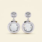 Load image into Gallery viewer, Moissanite Drop Earrings
