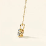 Load image into Gallery viewer, Round Brilliant Cut Solitaire Necklace
