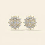 Load image into Gallery viewer, Boucles d'oreilles clous Motif floral

