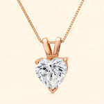 Load image into Gallery viewer, Heart Shaped Solitaire Necklace

