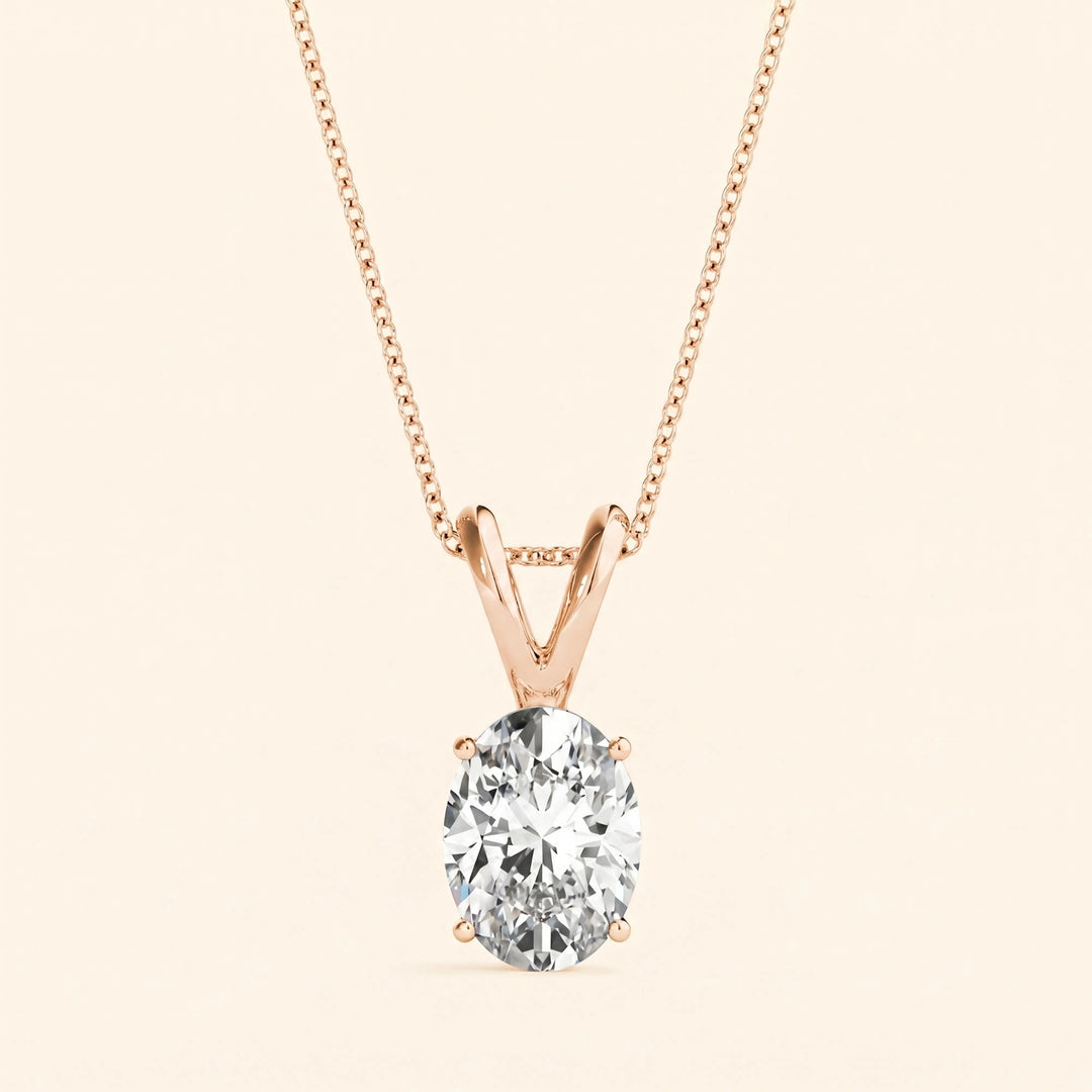 Oval Shape Necklace