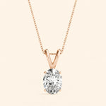 Load image into Gallery viewer, Oval Shape Necklace
