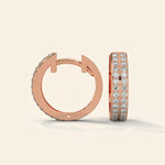 Load image into Gallery viewer, Double Row Hoop Earrings
