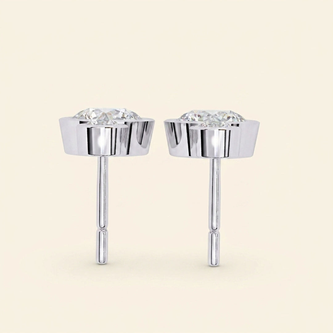 Moissanite Drop Earrings
