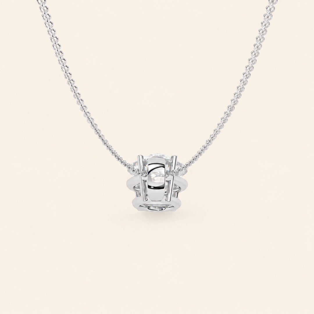 Pear Shaped Solitaire Necklace