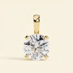 Load image into Gallery viewer, Round Brilliant Cut Solitaire Necklace
