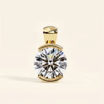 Load image into Gallery viewer, Round Bezel Set Pendant

