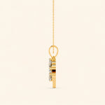 Load image into Gallery viewer, Heart Cut Clover Pendant
