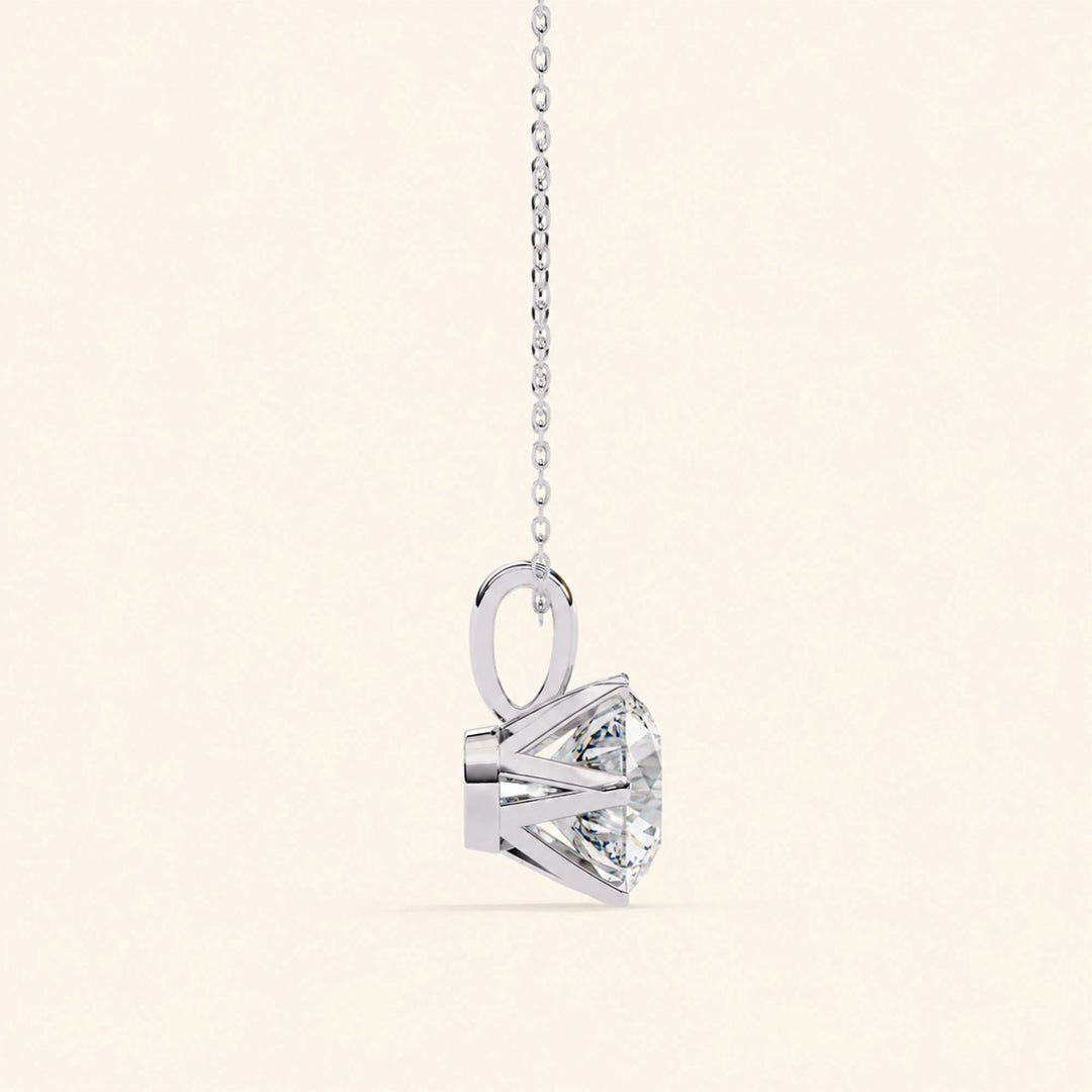 Round Crown Basket Pendant