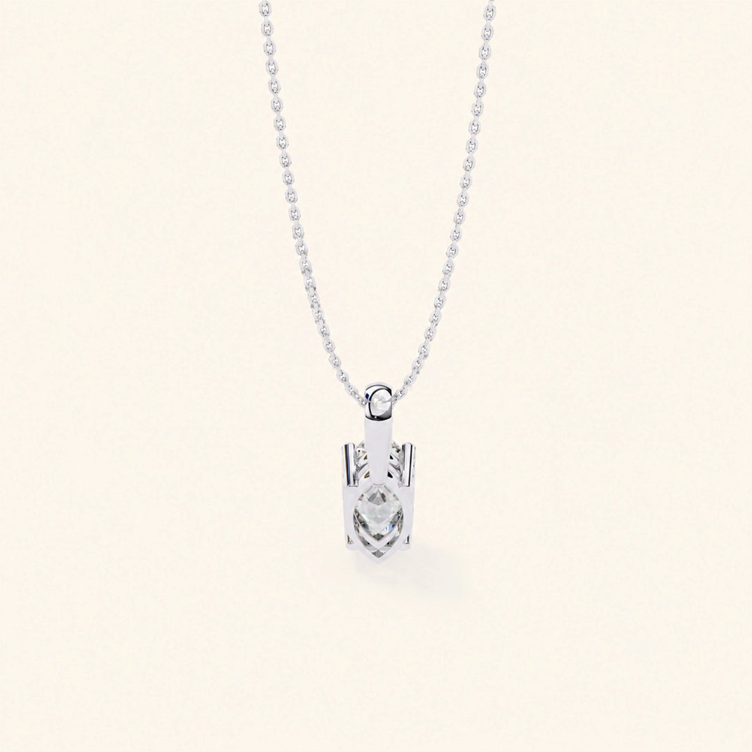 Marquise Solitaire Necklace