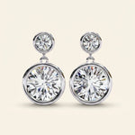 Load image into Gallery viewer, Moissanite Drop Earrings
