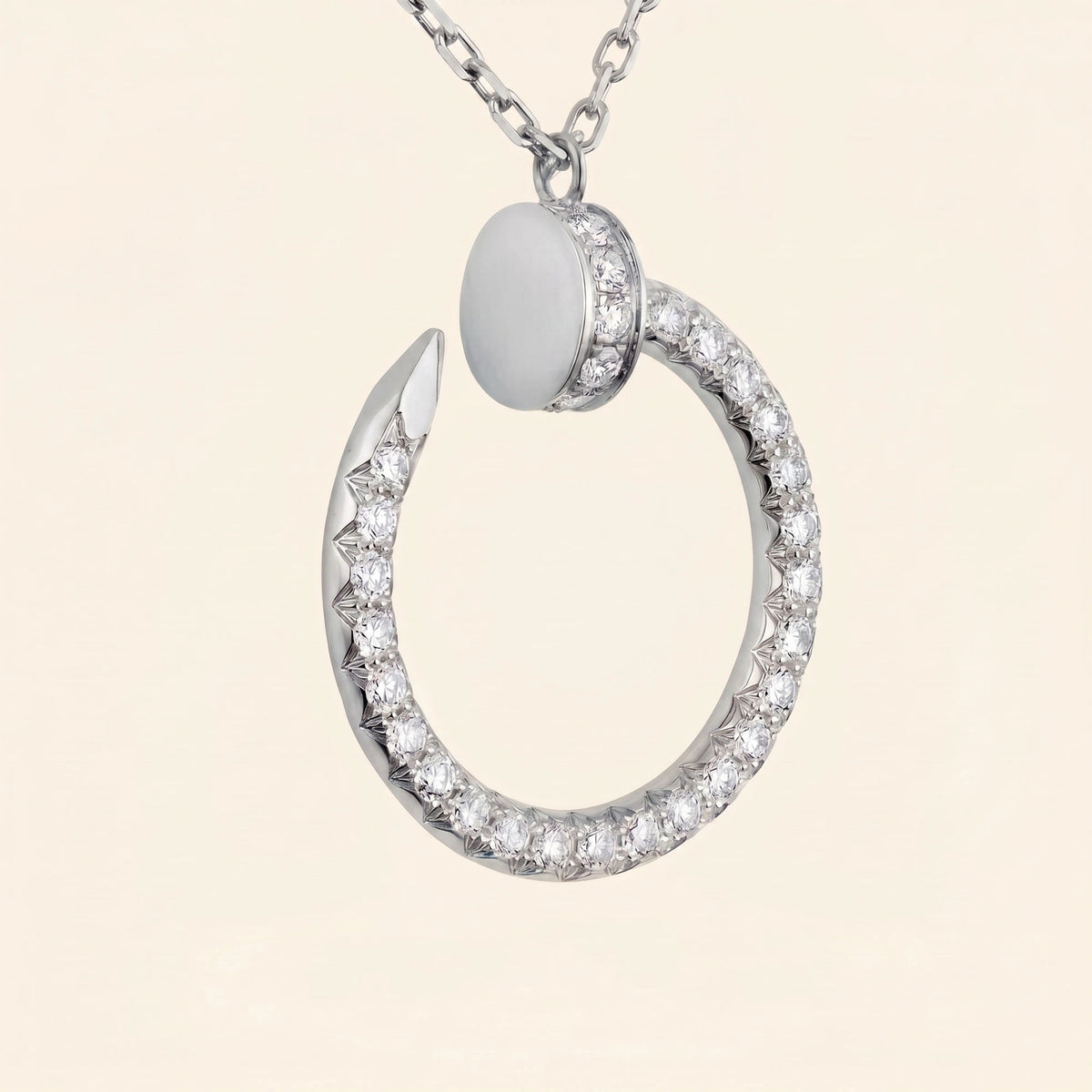 Nailed pendant for men