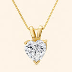 Load image into Gallery viewer, Heart Shaped Solitaire Necklace
