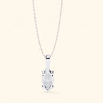 Load image into Gallery viewer, Marquise Solitaire Necklace
