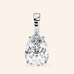 Load image into Gallery viewer, Pear Shaped Solitaire Necklace
