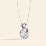Load image into Gallery viewer, Round Bezel Set Pendant
