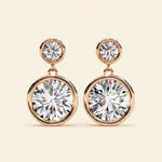 Load image into Gallery viewer, Moissanite Drop Earrings
