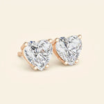 Load image into Gallery viewer, Heart Stud Earrings
