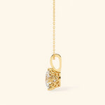 Load image into Gallery viewer, Round Solitaire Pendant Six Prong
