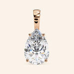 Load image into Gallery viewer, Pear Shaped Solitaire Necklace
